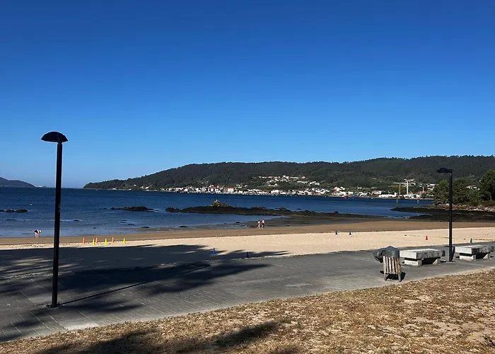 아파트 Aptos Ria De San Cosme Laxeira Bendimon